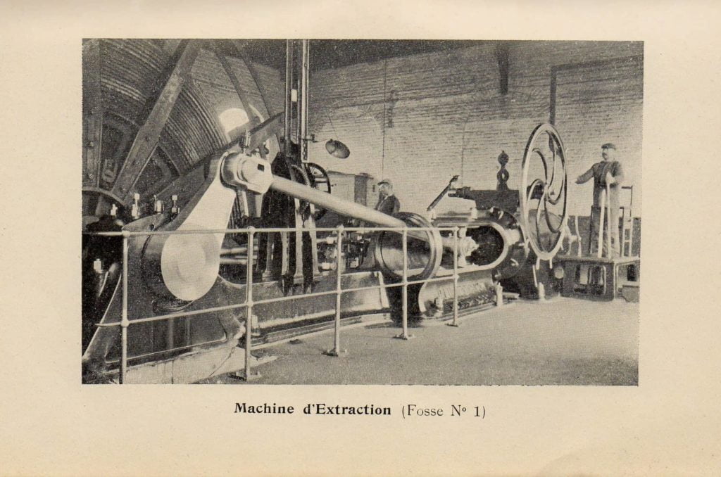 1898 – Fonçage du puits n°2 de la Compagnie des Mines de Flines
